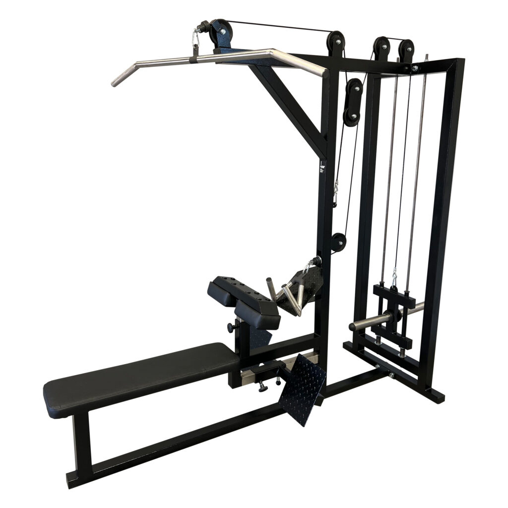 M5X Lat Pulldown Seated Row Machine Plate Loaded Gym Steel