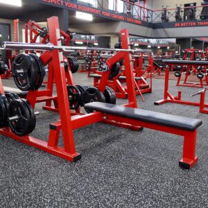 A1 Olympic Flat Press Bench (1A)  Flame sport - FLAME SPORT - Professional  Gym Equipment