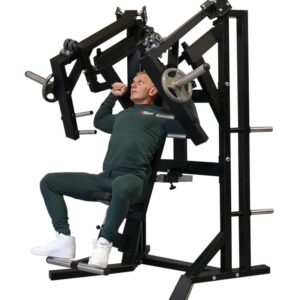 A6XX2P Sitting Press Machine Chest Shoulders Plate Loaded